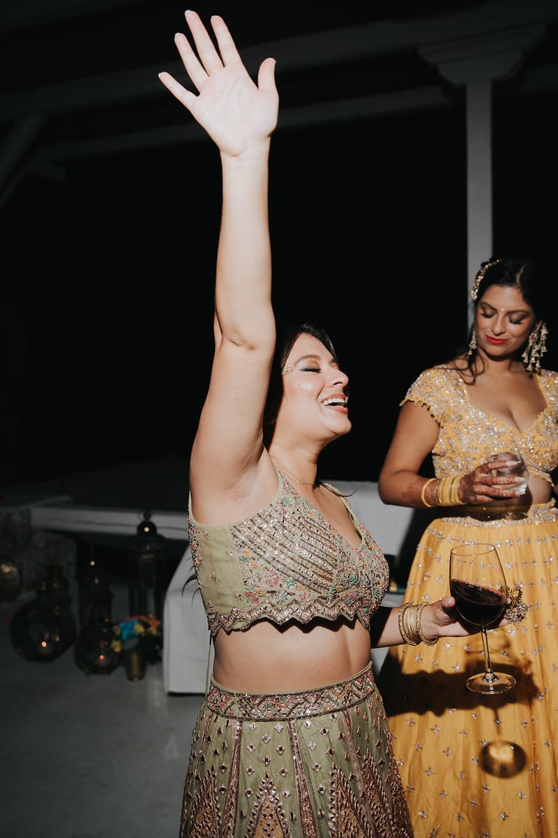 Priyanka and Eric's Sangeet in Mani