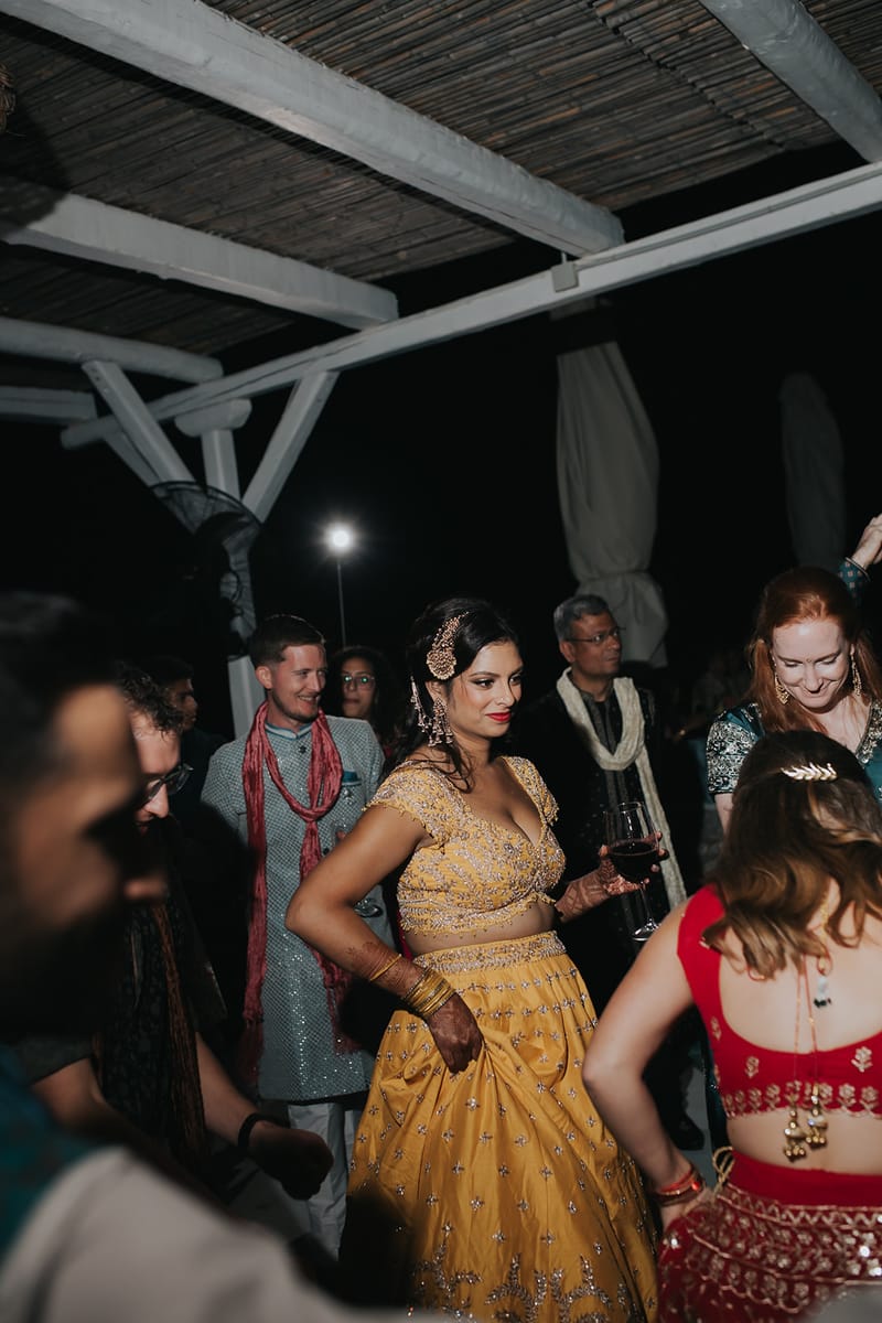 Priyanka and Eric's Sangeet in Mani