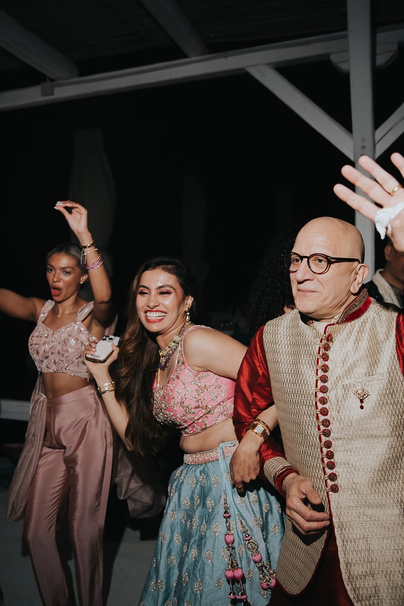 Priyanka and Eric's Sangeet in Mani