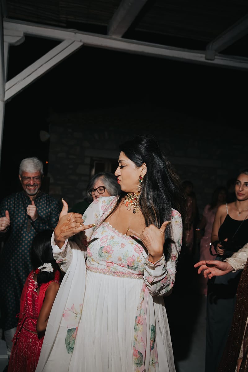 Priyanka and Eric's Sangeet in Mani