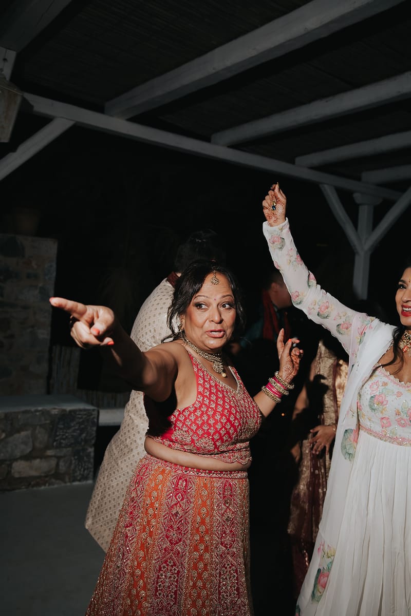 Priyanka and Eric's Sangeet in Mani