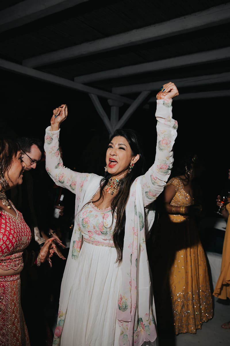 Priyanka and Eric's Sangeet in Mani