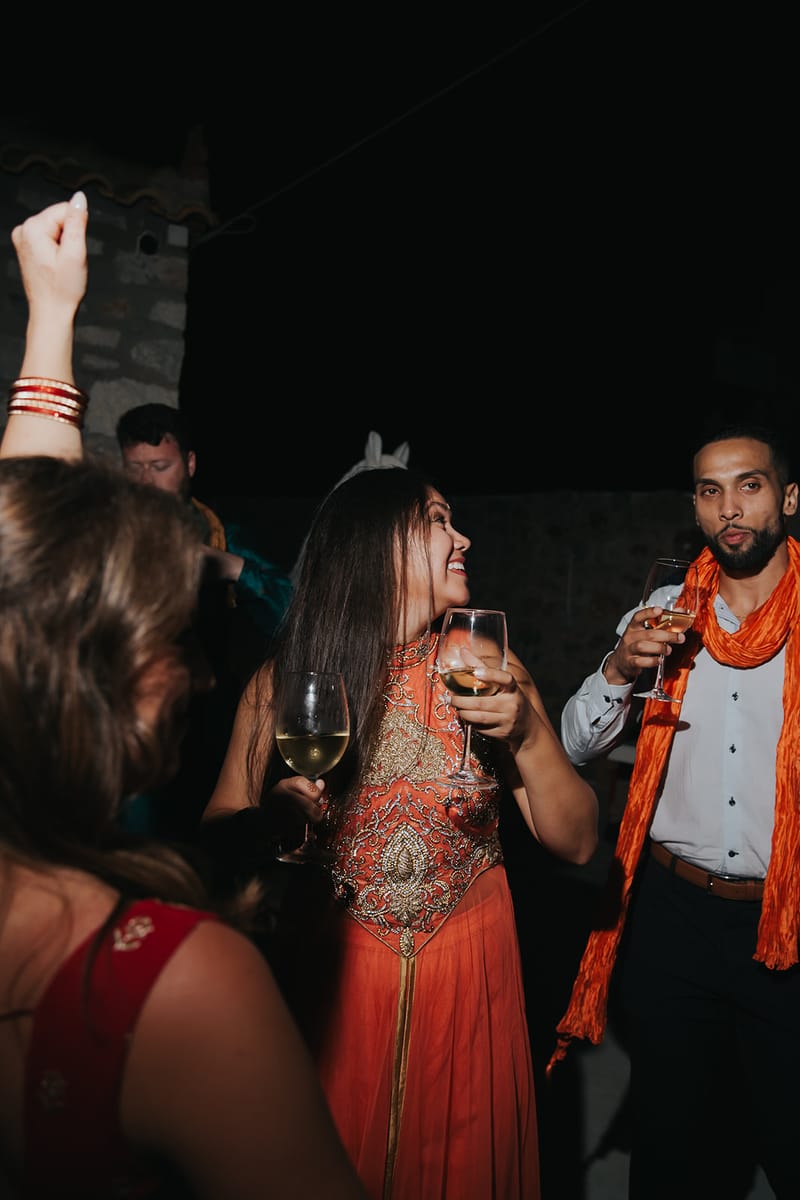 Priyanka and Eric's Sangeet in Mani