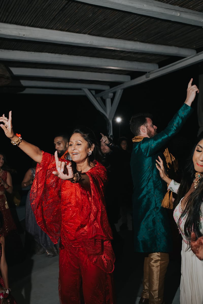 Priyanka and Eric's Sangeet in Mani