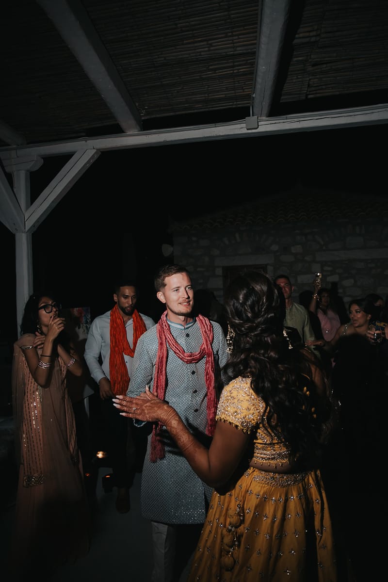 Priyanka and Eric's Sangeet in Mani