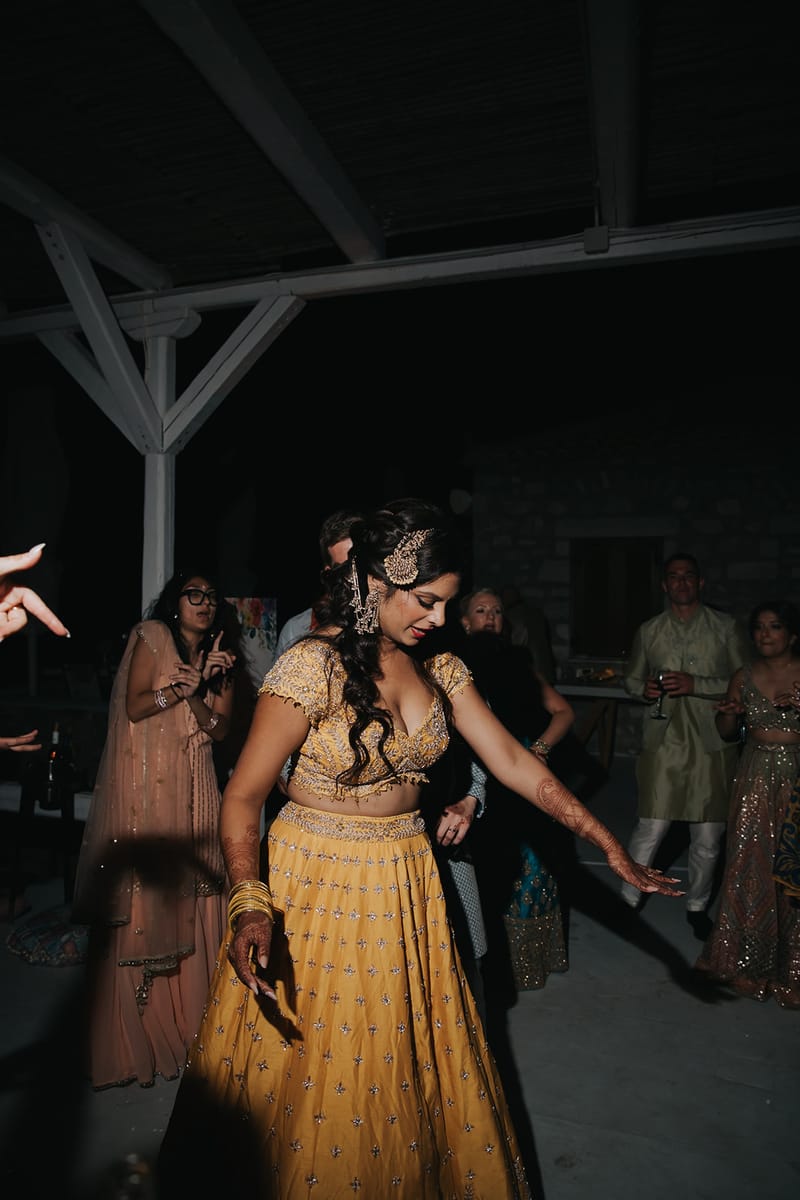 Priyanka and Eric's Sangeet in Mani