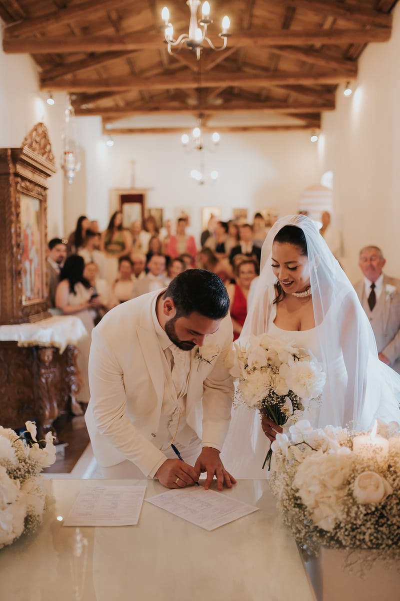 Hrysovalanto and Enrico Wedding in Zakynthos
