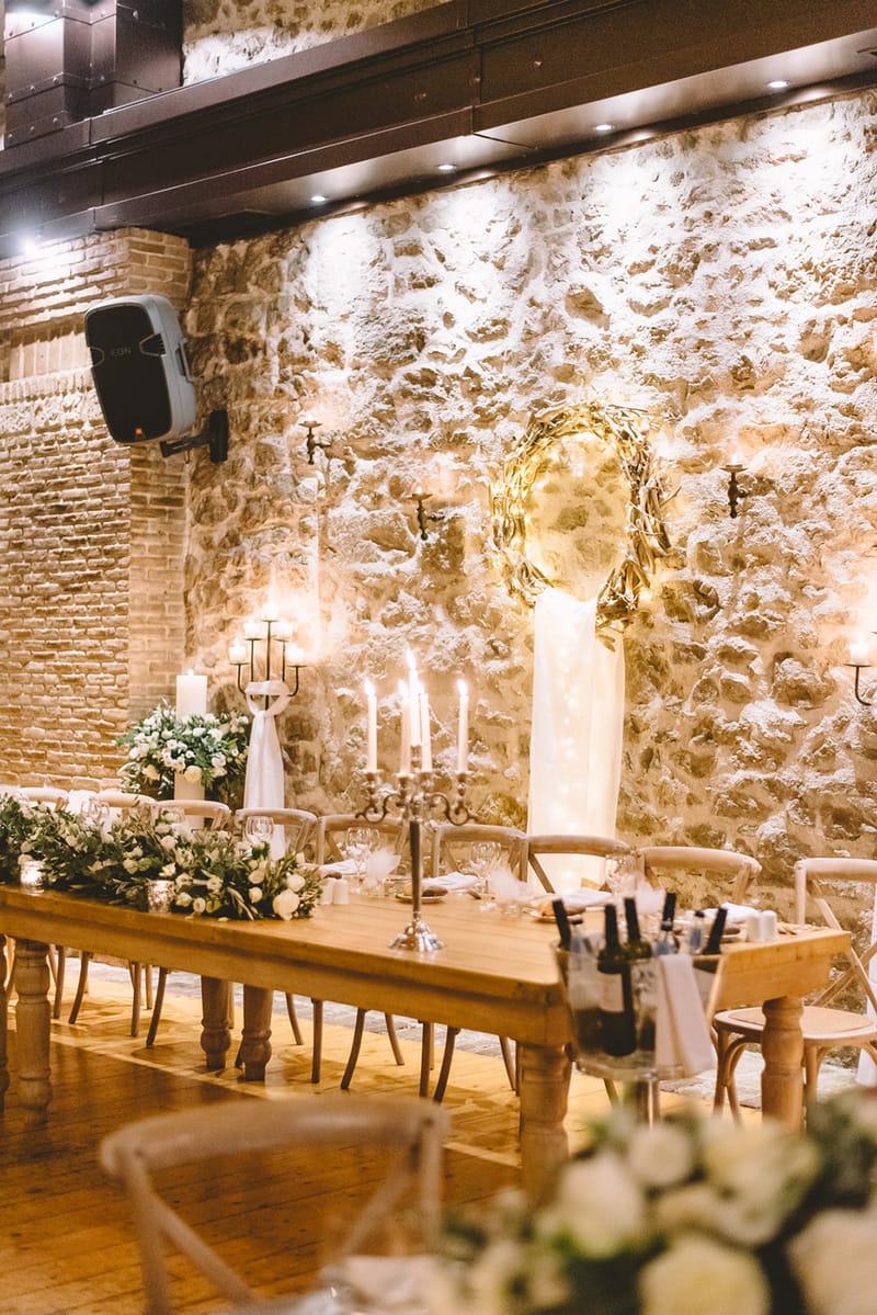 Reception at Odos Kassandras Venue in Athens
