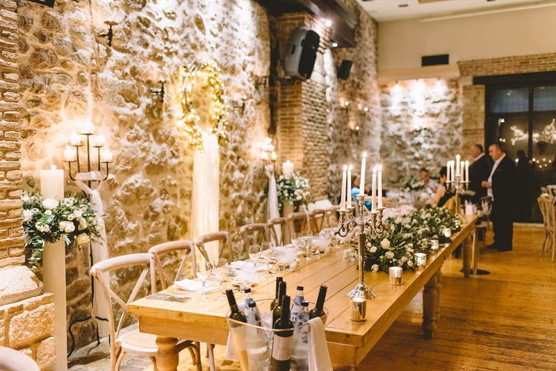 Reception at Odos Kassandras Venue in Athens