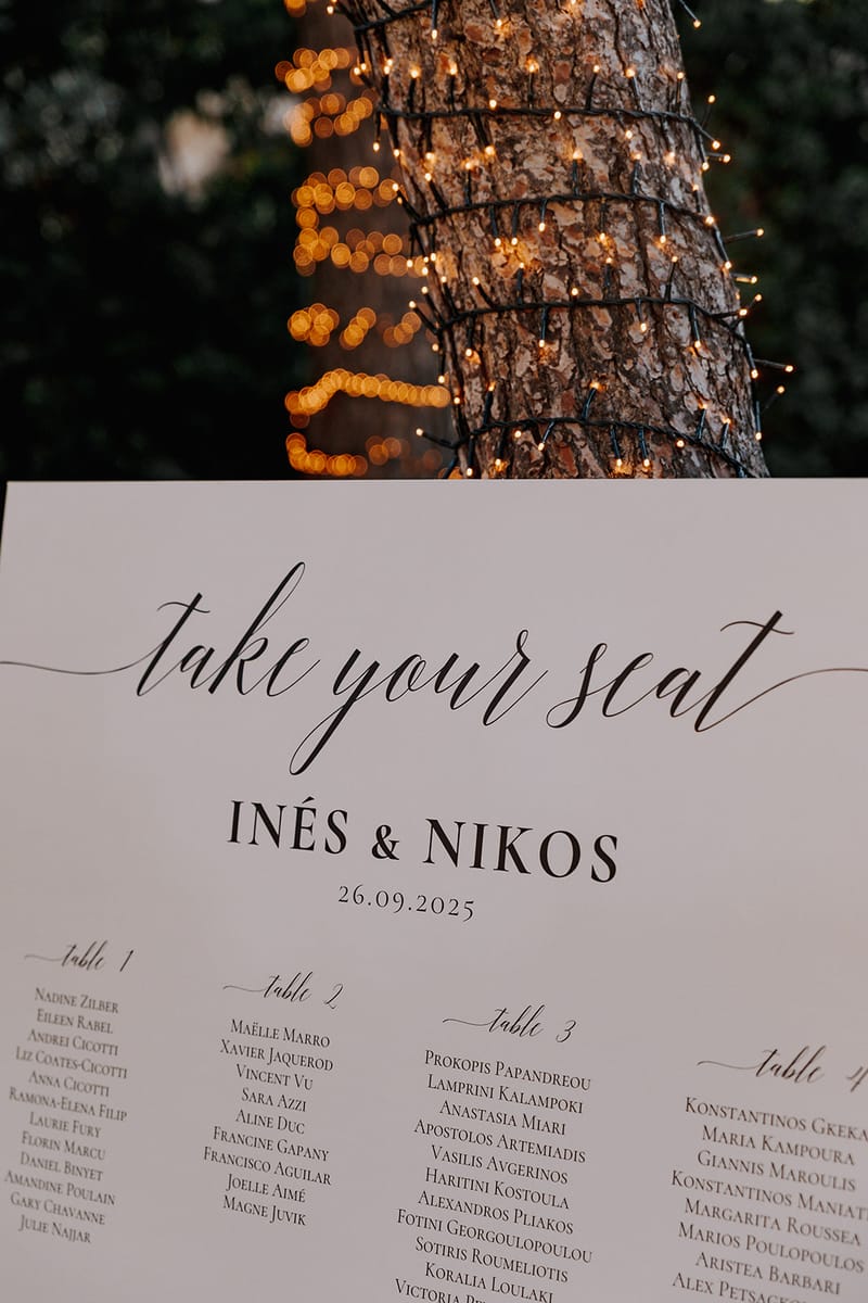 Ines and Nikos Wedding in Athens