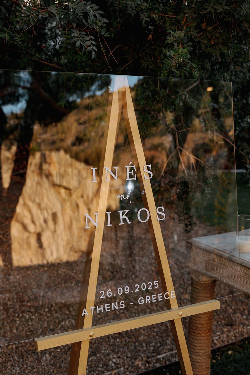 Ines and Nikos Wedding in Athens