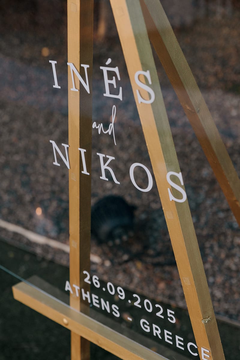 Ines and Nikos Wedding in Athens