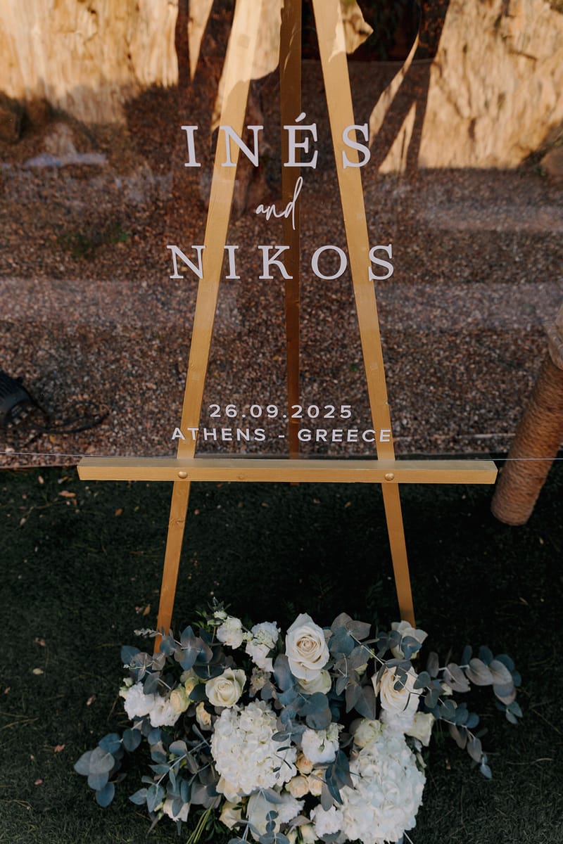Ines and Nikos Wedding in Athens