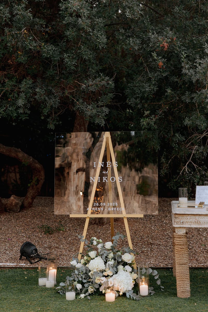 Ines and Nikos Wedding in Athens