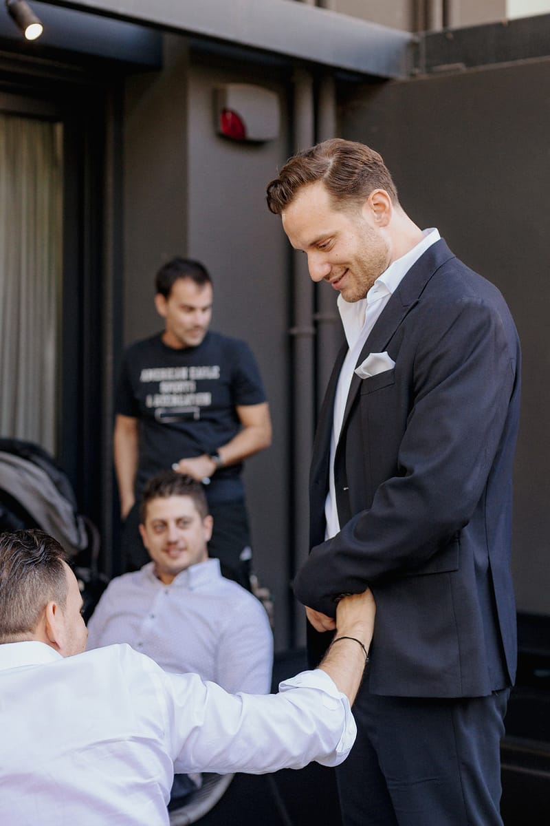Groom Preparation