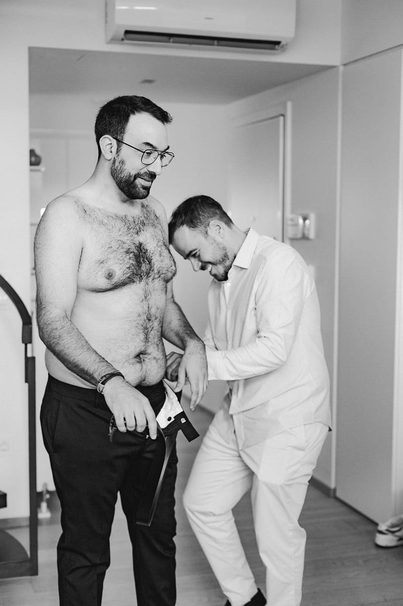 Groom Preparation
