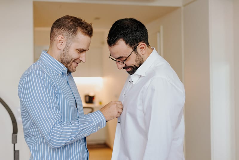 Groom Preparation