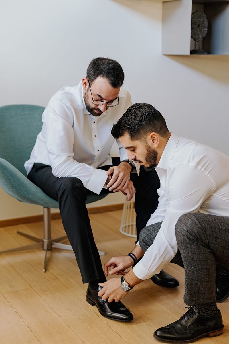 Groom Preparation