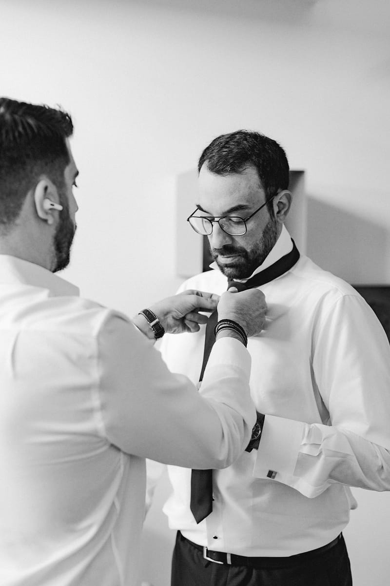 Groom Preparation