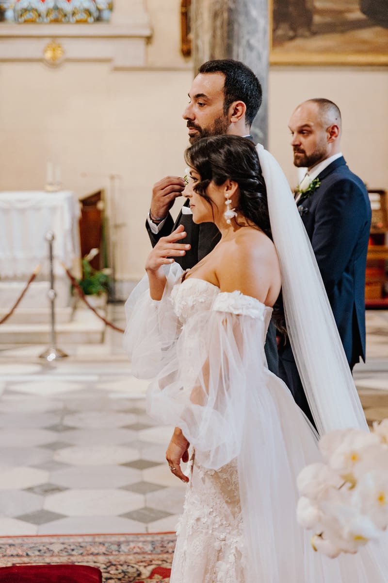 Ceremony at St Dennis Catholic Church Cathedral in Athens