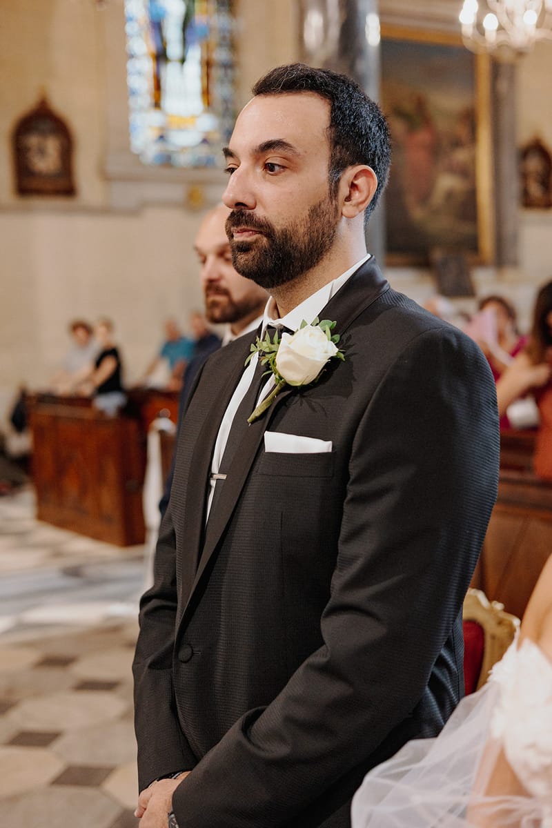 Ceremony at St Dennis Catholic Church Cathedral in Athens