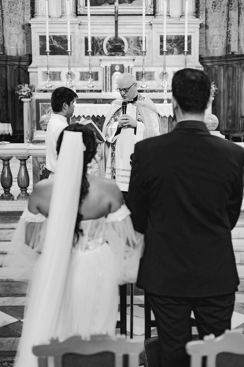 Ceremony at St Dennis Catholic Church Cathedral in Athens
