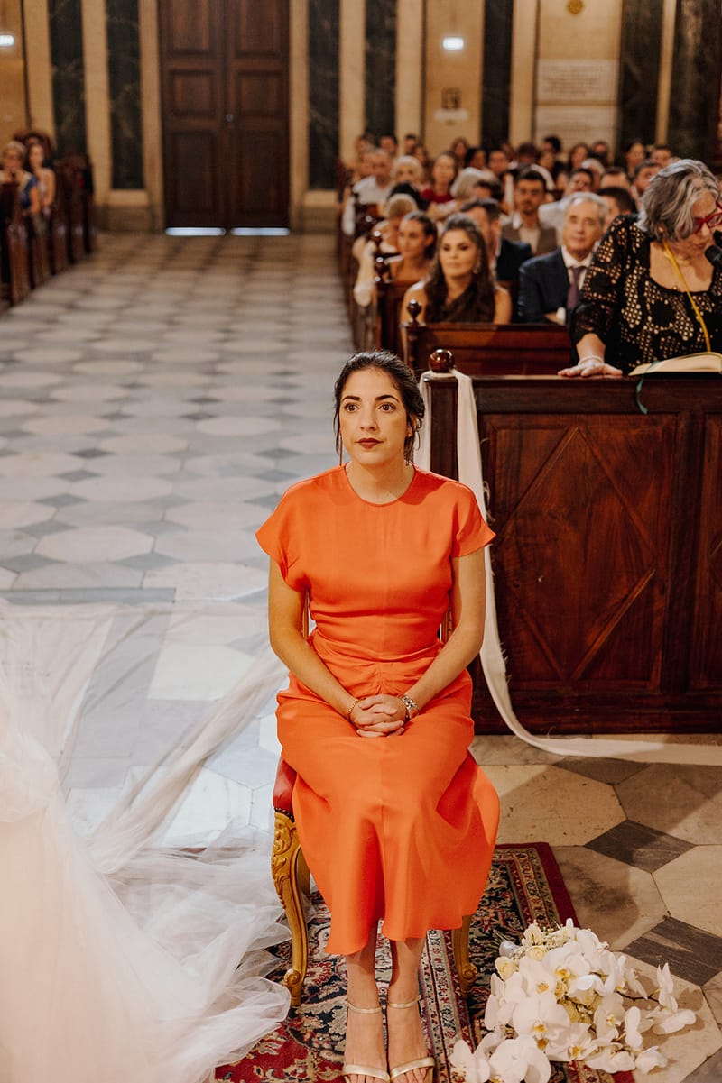 Ceremony at St Dennis Catholic Church Cathedral in Athens