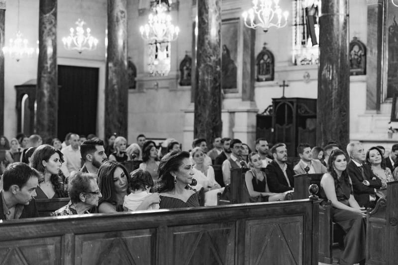 Ceremony at St Dennis Catholic Church Cathedral in Athens