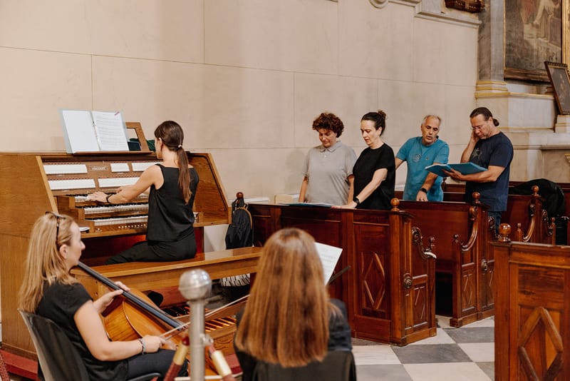 Ceremony at St Dennis Catholic Church Cathedral in Athens