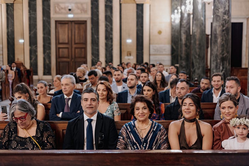 Ceremony at St Dennis Catholic Church Cathedral in Athens