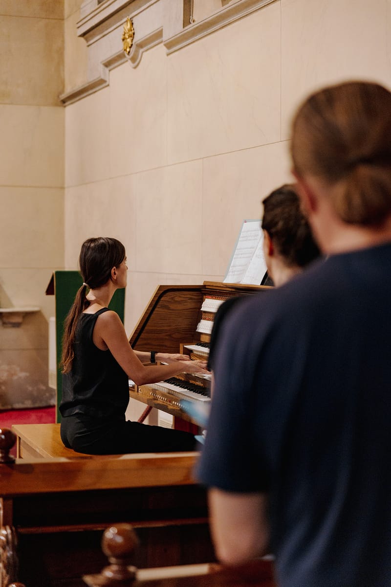 Ceremony at St Dennis Catholic Church Cathedral in Athens