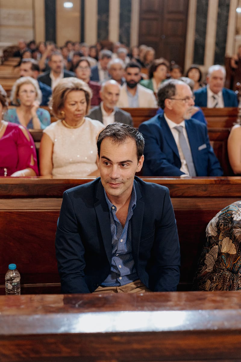 Ceremony at St Dennis Catholic Church Cathedral in Athens