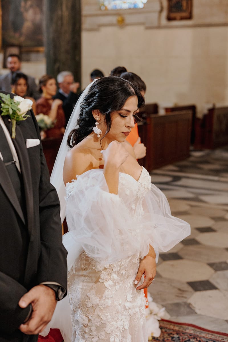 Ceremony at St Dennis Catholic Church Cathedral in Athens