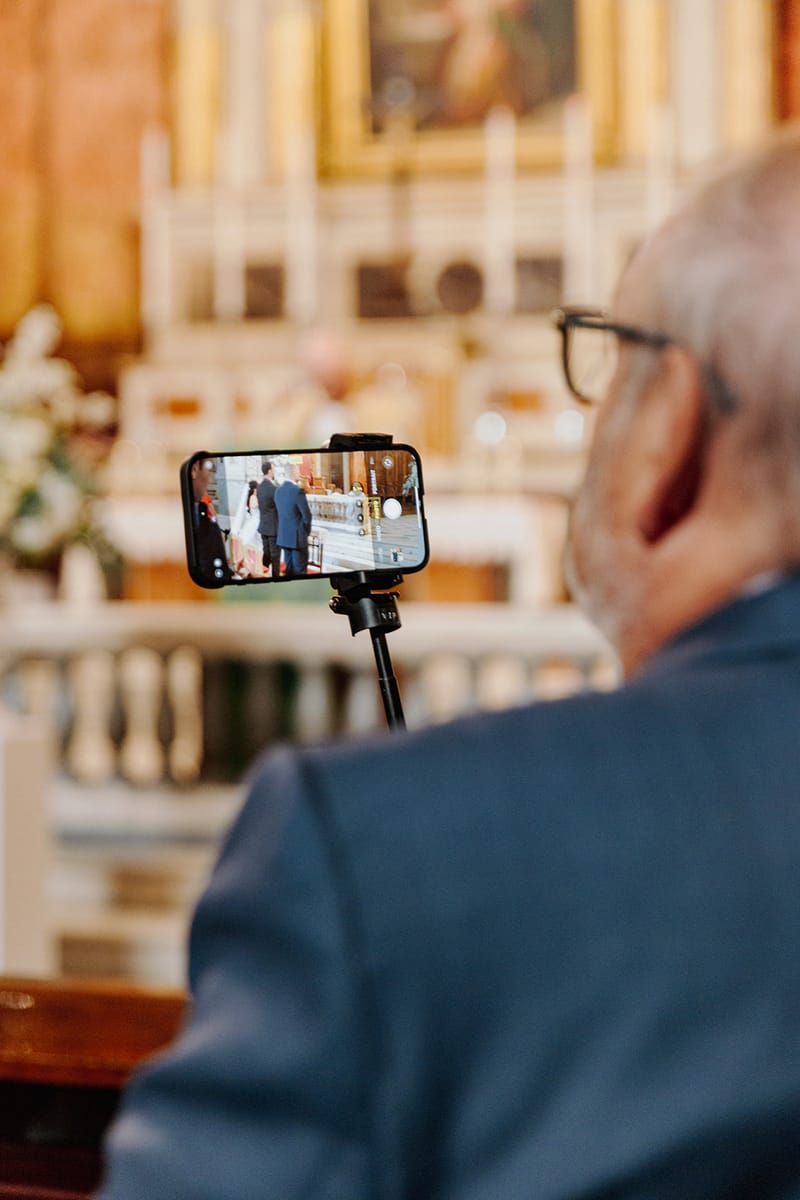 Ceremony at St Dennis Catholic Church Cathedral in Athens