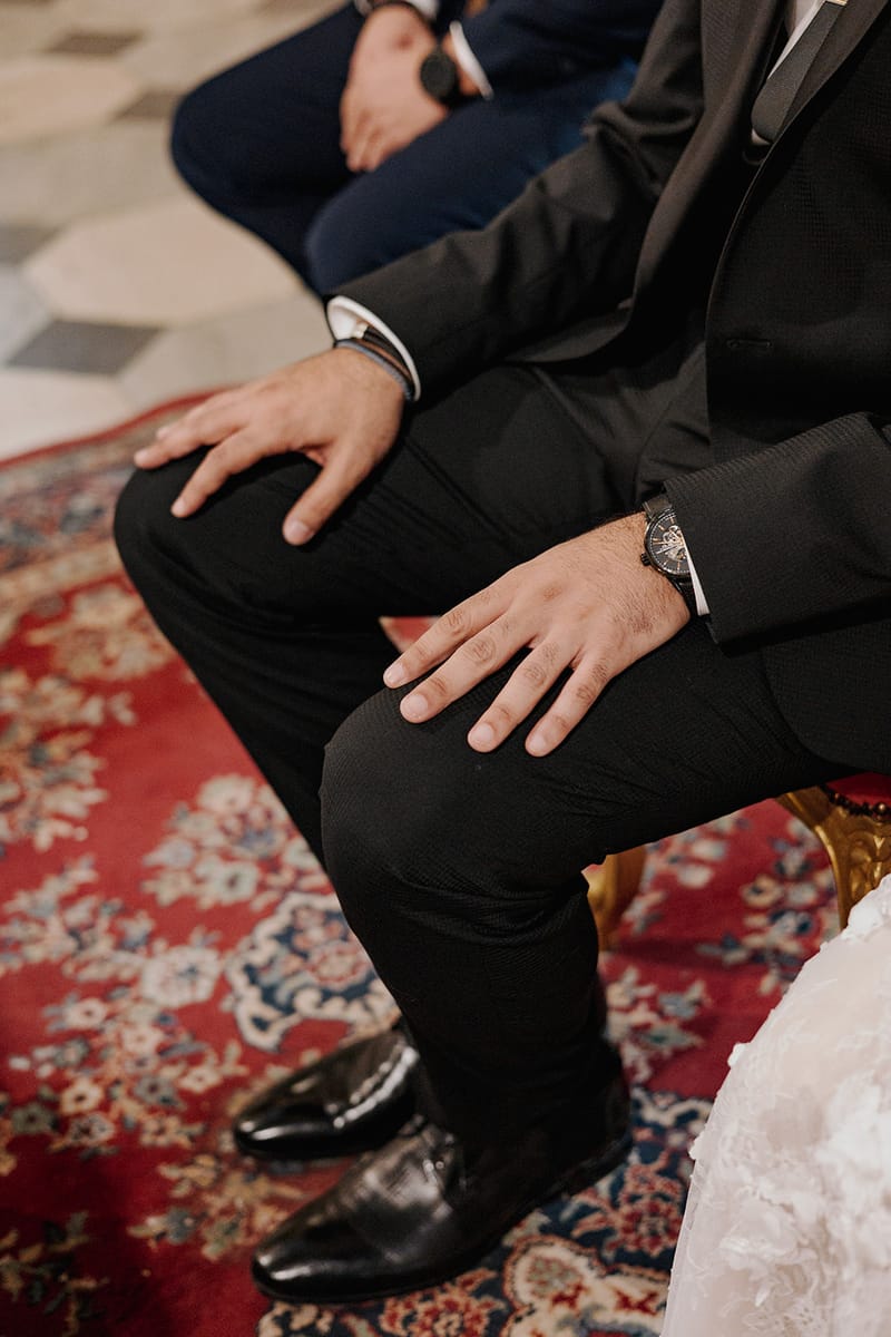 Ceremony at St Dennis Catholic Church Cathedral in Athens