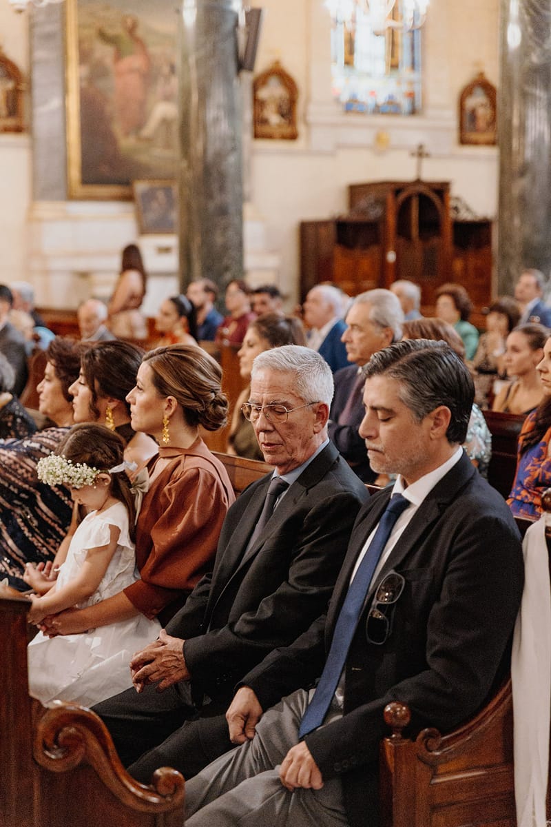 Ceremony at St Dennis Catholic Church Cathedral in Athens