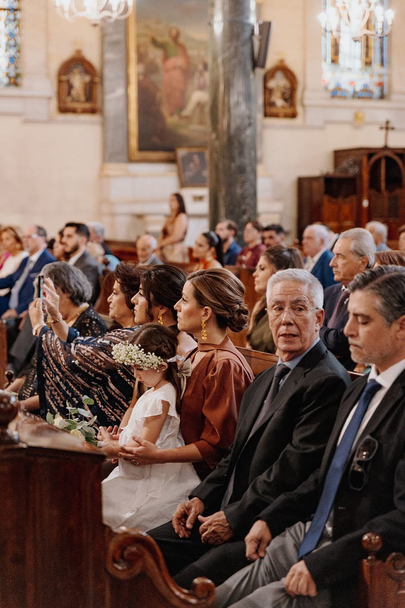 Ceremony at St Dennis Catholic Church Cathedral in Athens