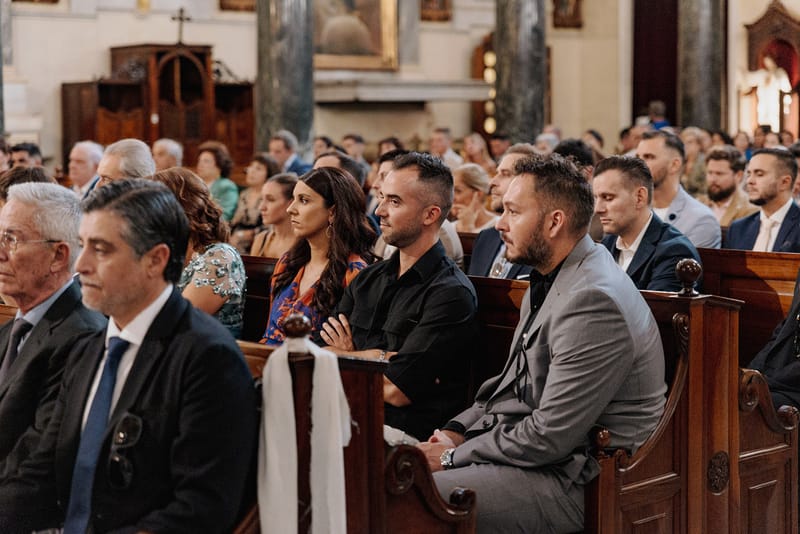 Ceremony at St Dennis Catholic Church Cathedral in Athens