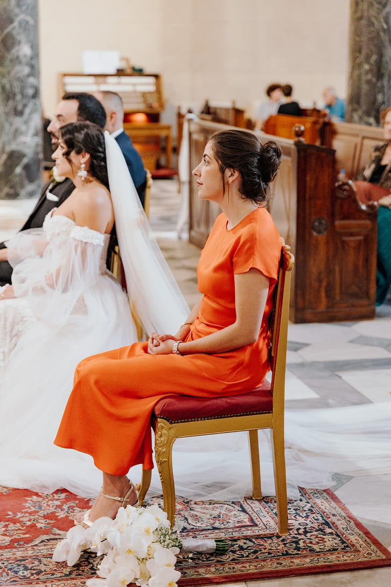 Ceremony at St Dennis Catholic Church Cathedral in Athens