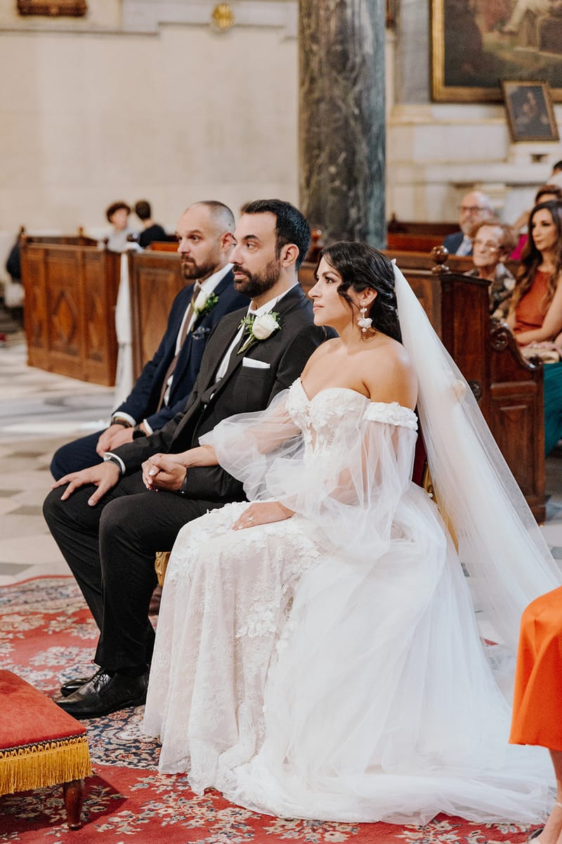 Ceremony at St Dennis Catholic Church Cathedral in Athens
