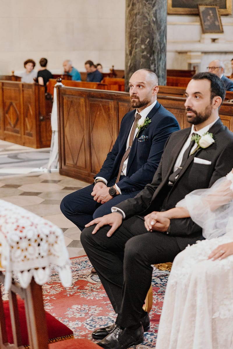 Ceremony at St Dennis Catholic Church Cathedral in Athens