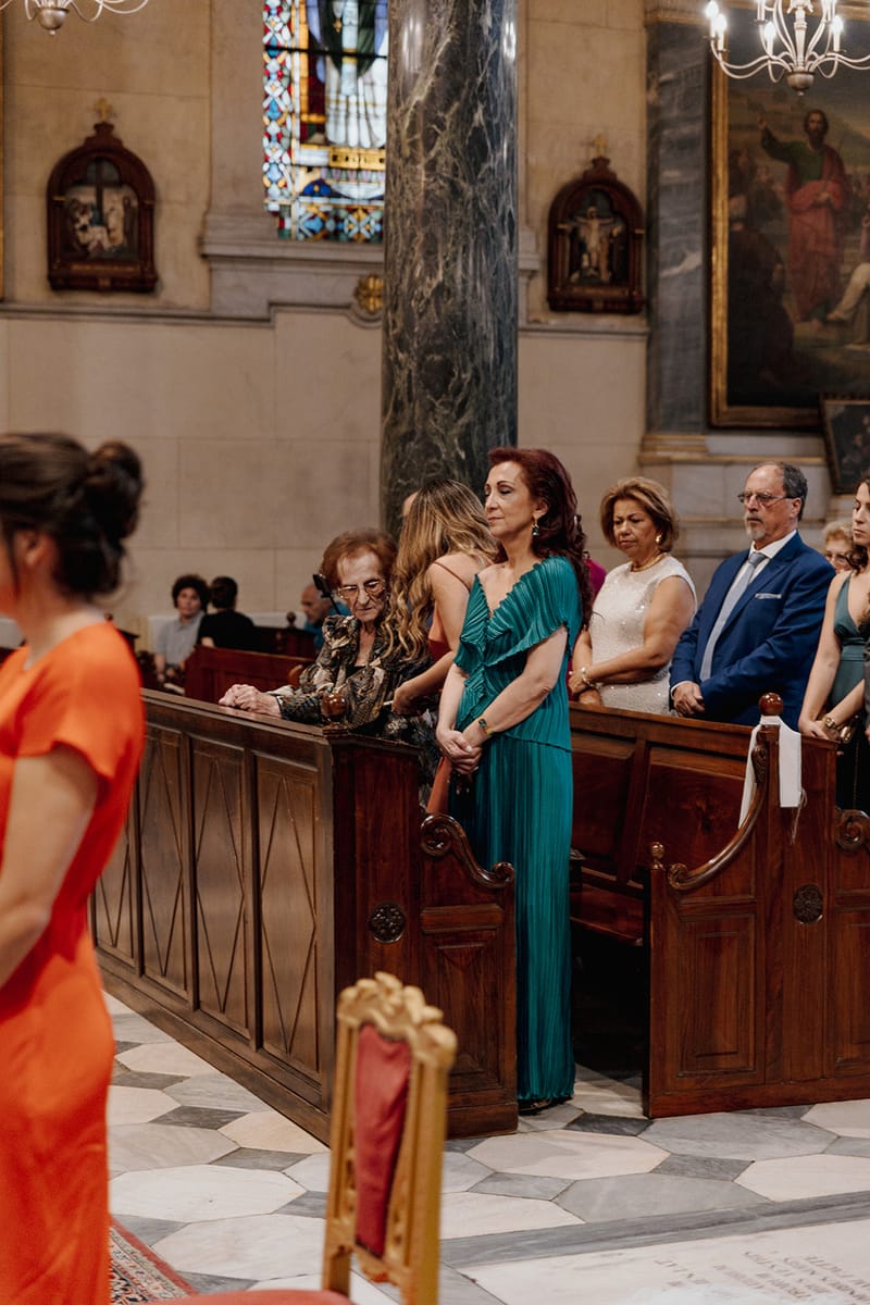 Ceremony at St Dennis Catholic Church Cathedral in Athens