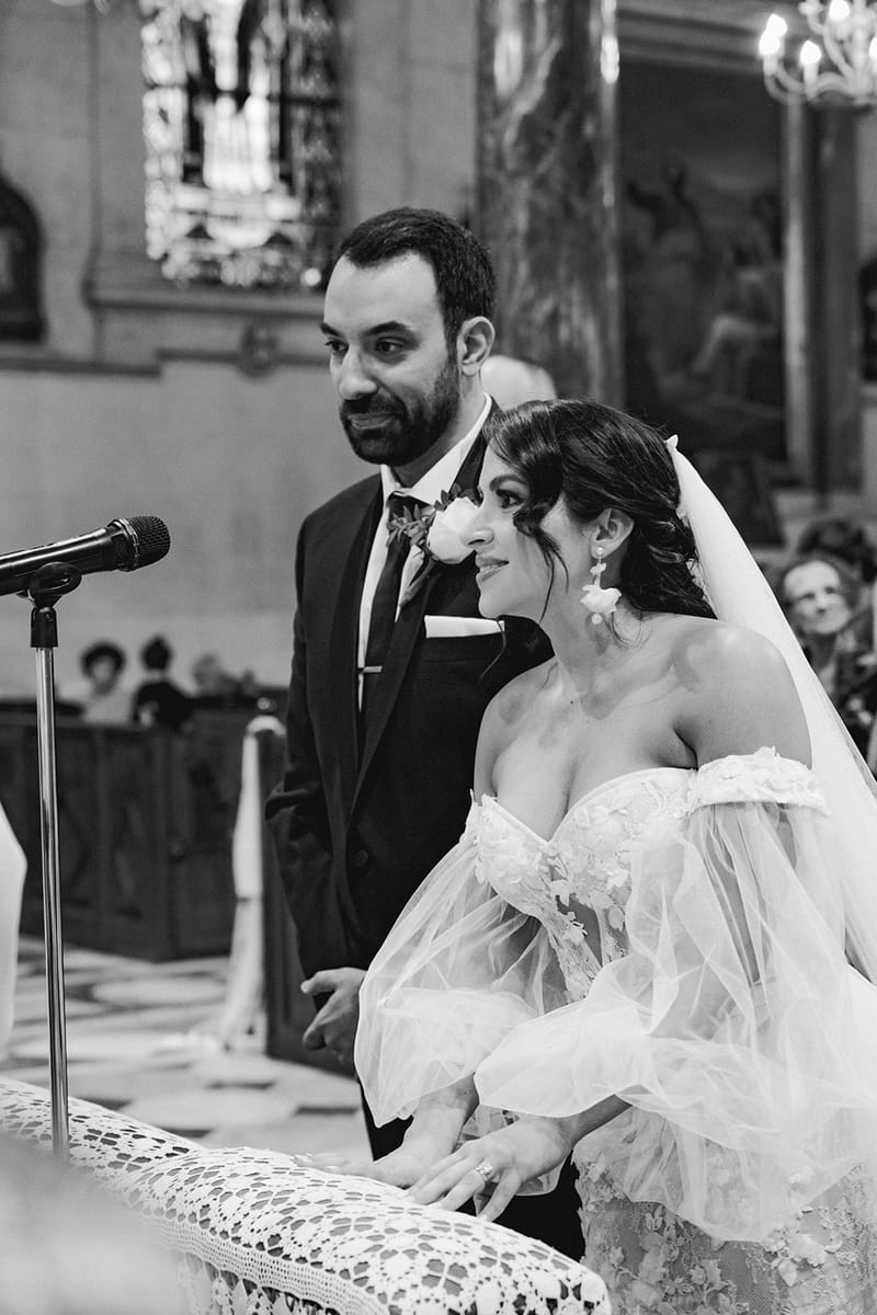 Ceremony at St Dennis Catholic Church Cathedral in Athens