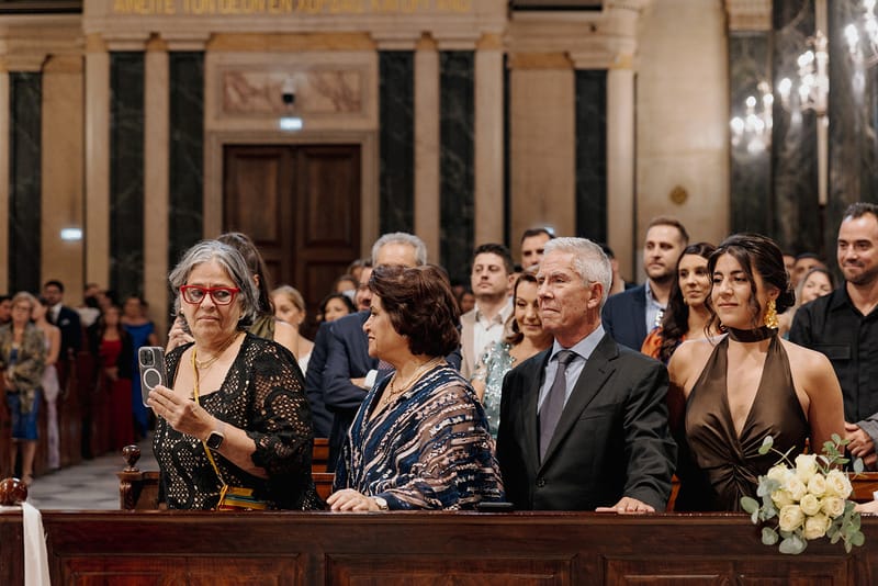 Ceremony at St Dennis Catholic Church Cathedral in Athens