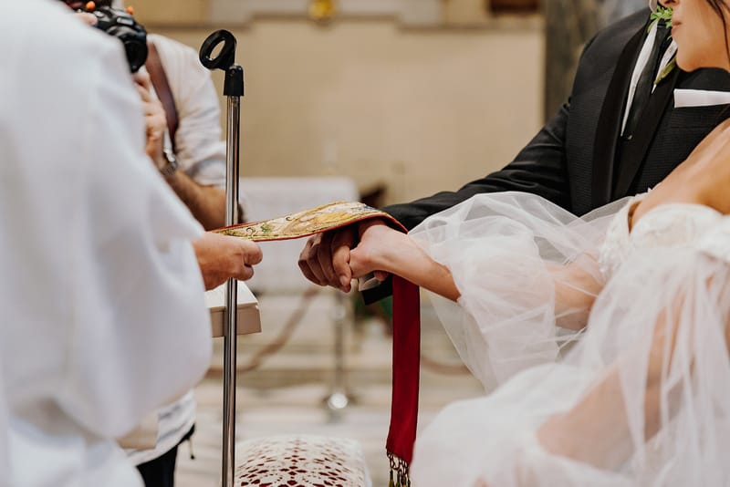 Ceremony at St Dennis Catholic Church Cathedral in Athens