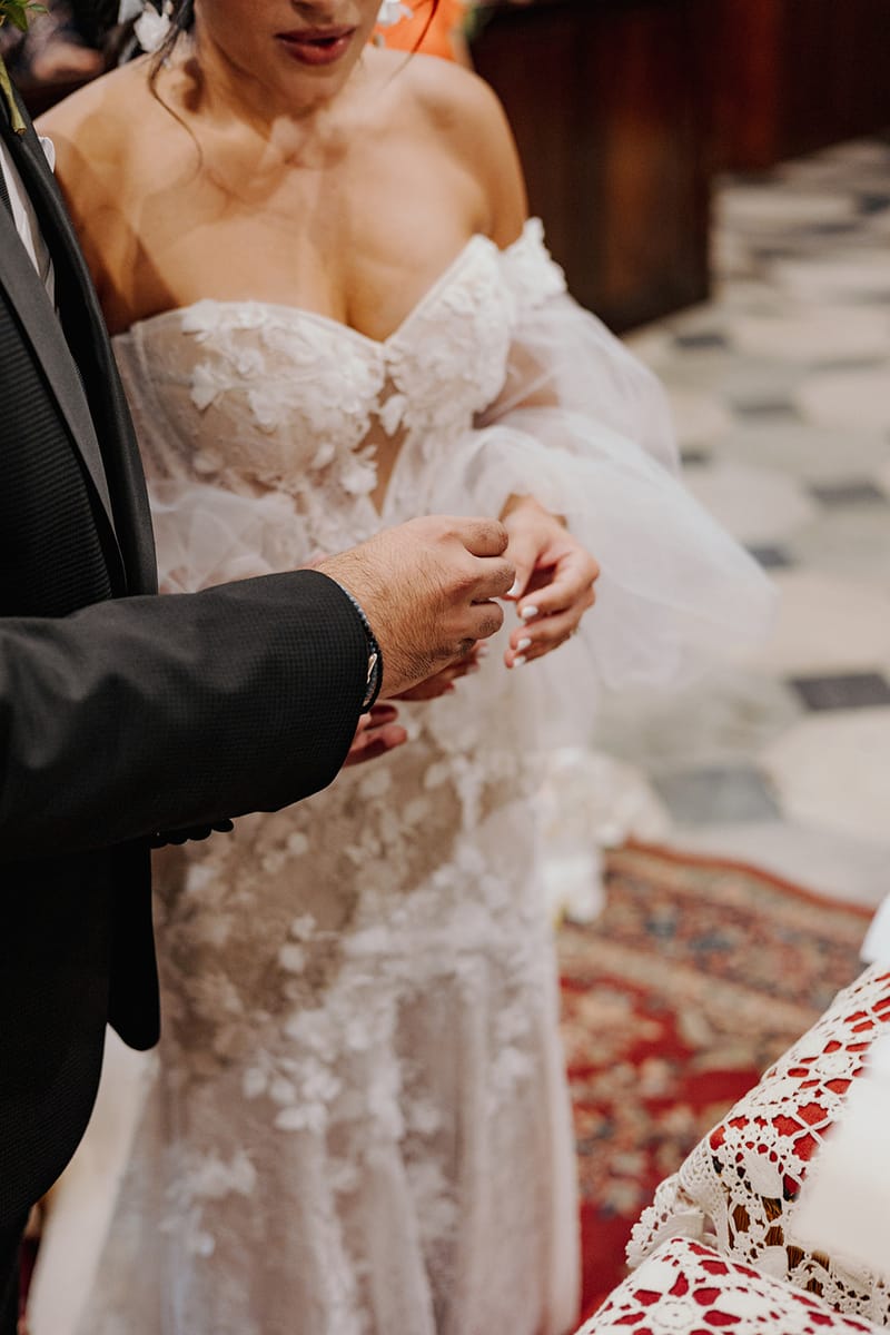 Ceremony at St Dennis Catholic Church Cathedral in Athens