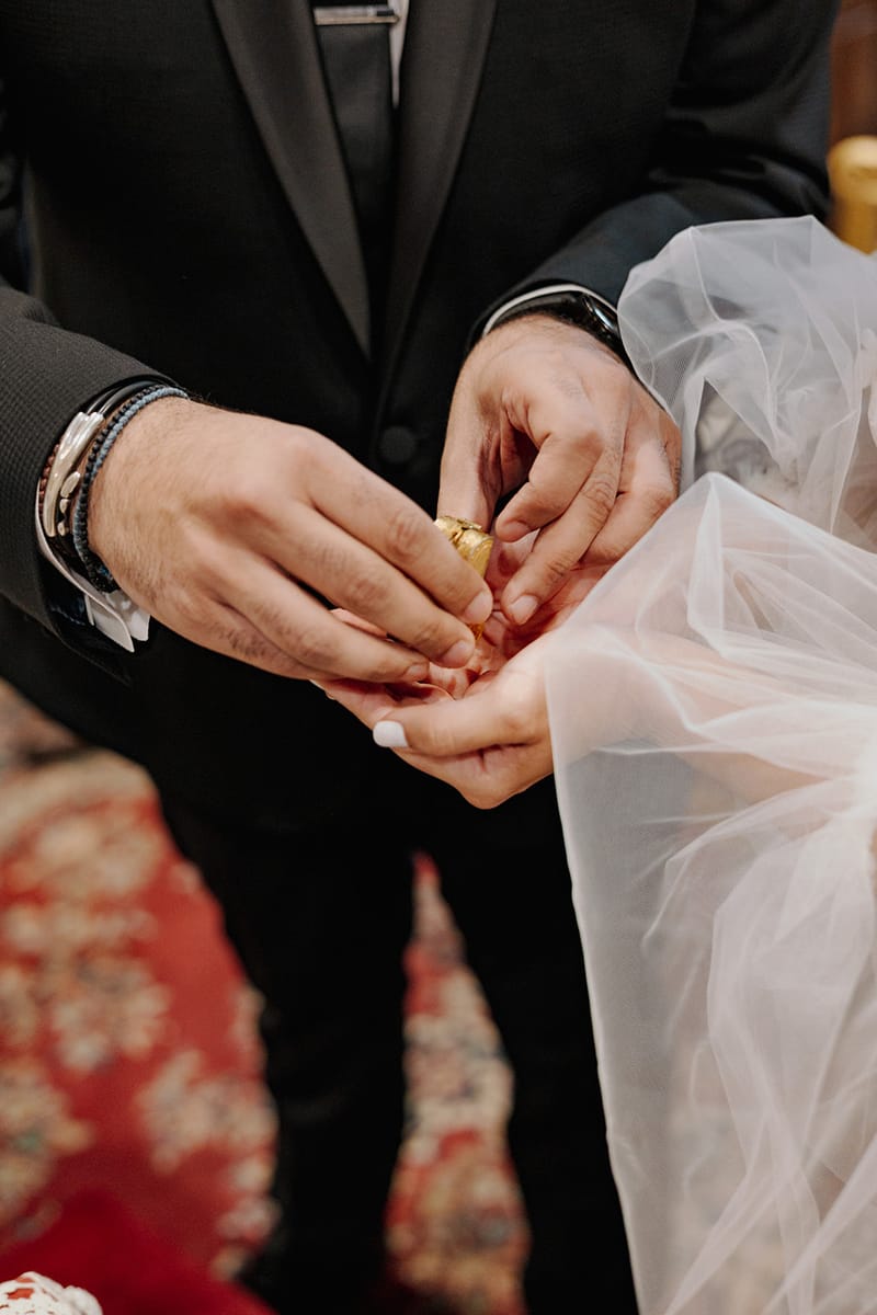 Ceremony at St Dennis Catholic Church Cathedral in Athens