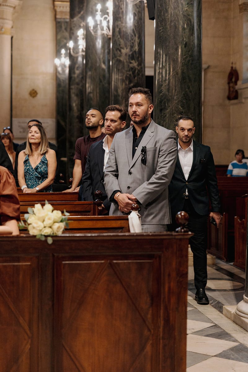 Ceremony at St Dennis Catholic Church Cathedral in Athens