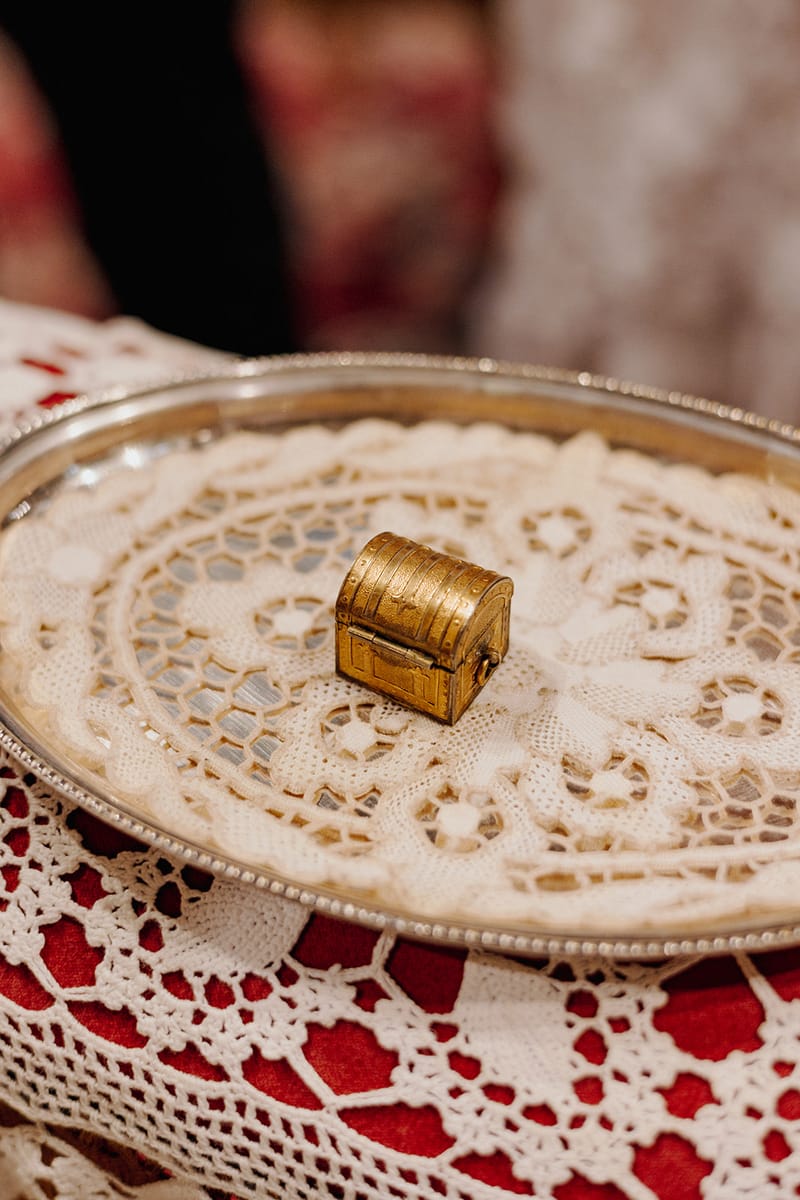 Ceremony at St Dennis Catholic Church Cathedral in Athens