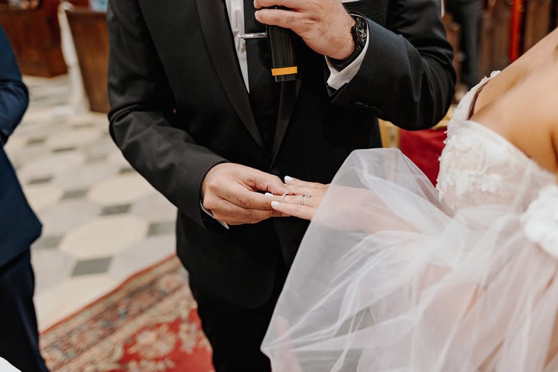 Ceremony at St Dennis Catholic Church Cathedral in Athens